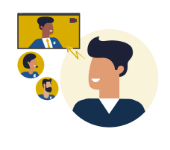 Virtual Marketing consult Icon